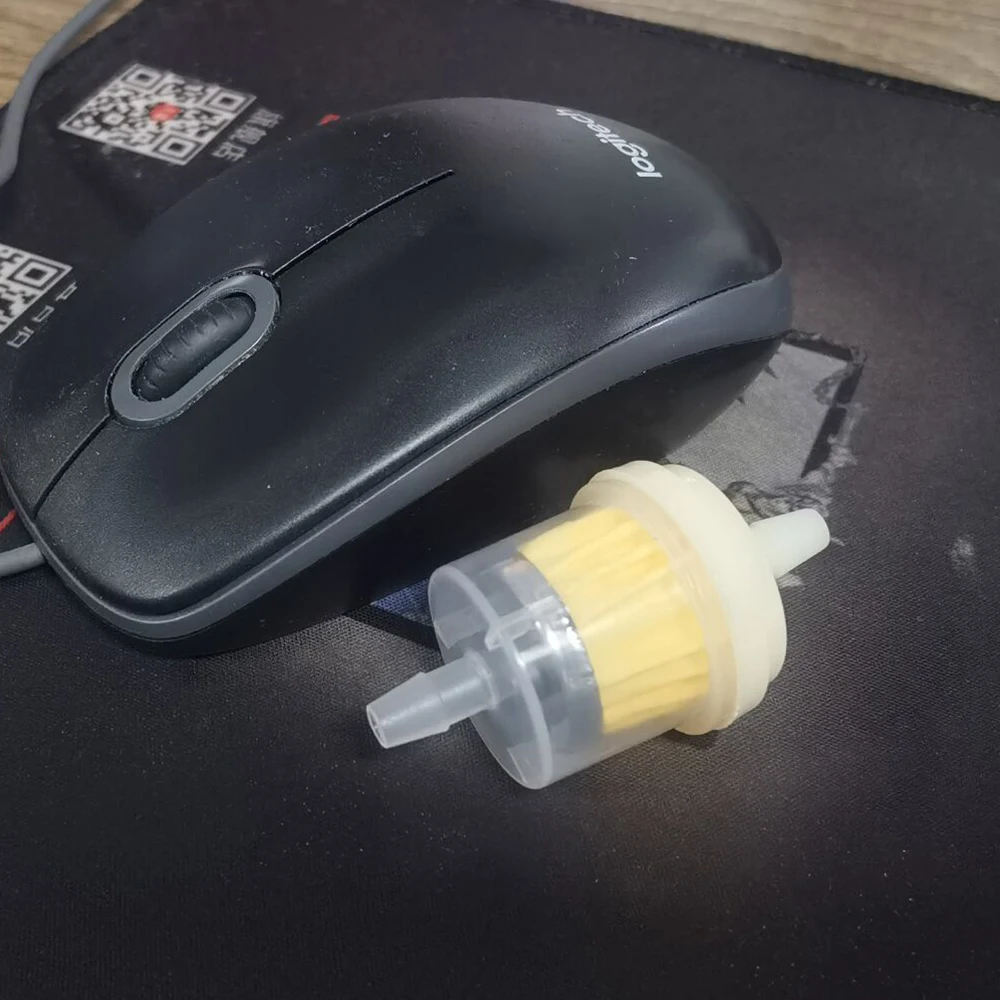 범용 오토바이 연료 필터 오토바이 엔진 인라인 카브 가솔린 연료 가스 필터, 오토바이 모터 오일 필터, 10 개