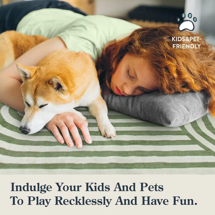 Soft Faux Wool Kids Rug image 6