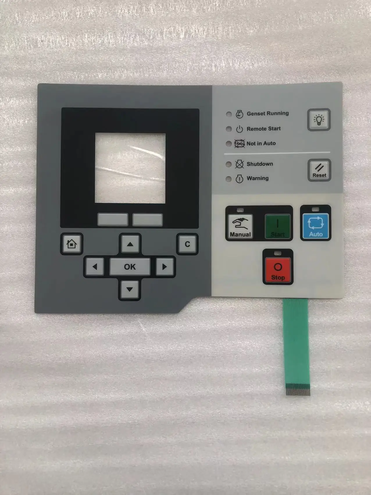 

New Replacement Compatible Touch Membrane Keypad For Cummins Control Power Command HMI220 PCC3.2 PN0300-6314-01