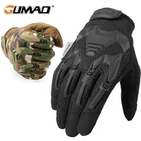 Tactical Full Finger Gloves Touch Screen Cycling Airsoft Paintball Shooting Hunting Hiking Driving Bike Mittens Shockproof Men 1