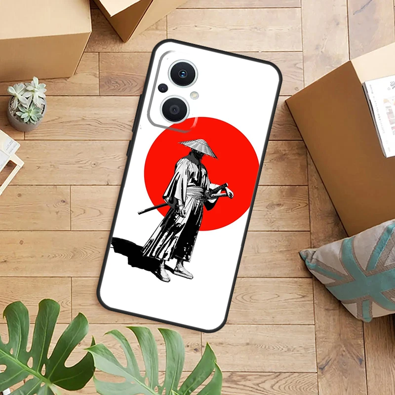 Samurai Art Phone Case - Anime Japanese Design Back Cover