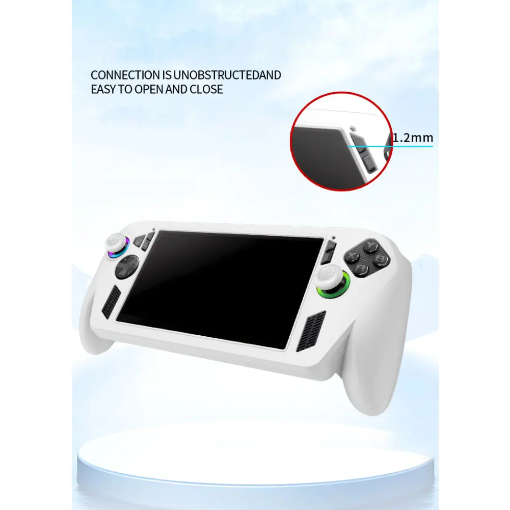 ASUS ROG Xbox Ally X Silicone Case, Shockproof Scratch-Resistant Soft Shell Protective Cover 12 ASUS ROG Xbox Ally X Silicone Case, Shockproof Scratch-Resistant Soft Shell Protective Cover 6