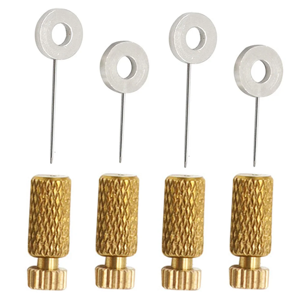 

4 Pcs Tools Fixing Pin Edges Positioning Needles Locating Straight Located Craft Stitching Fixed