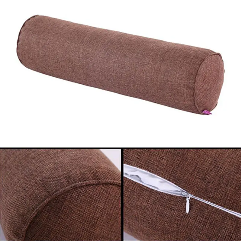 Cotton Linen Cylindrical Pillow Case Image 16