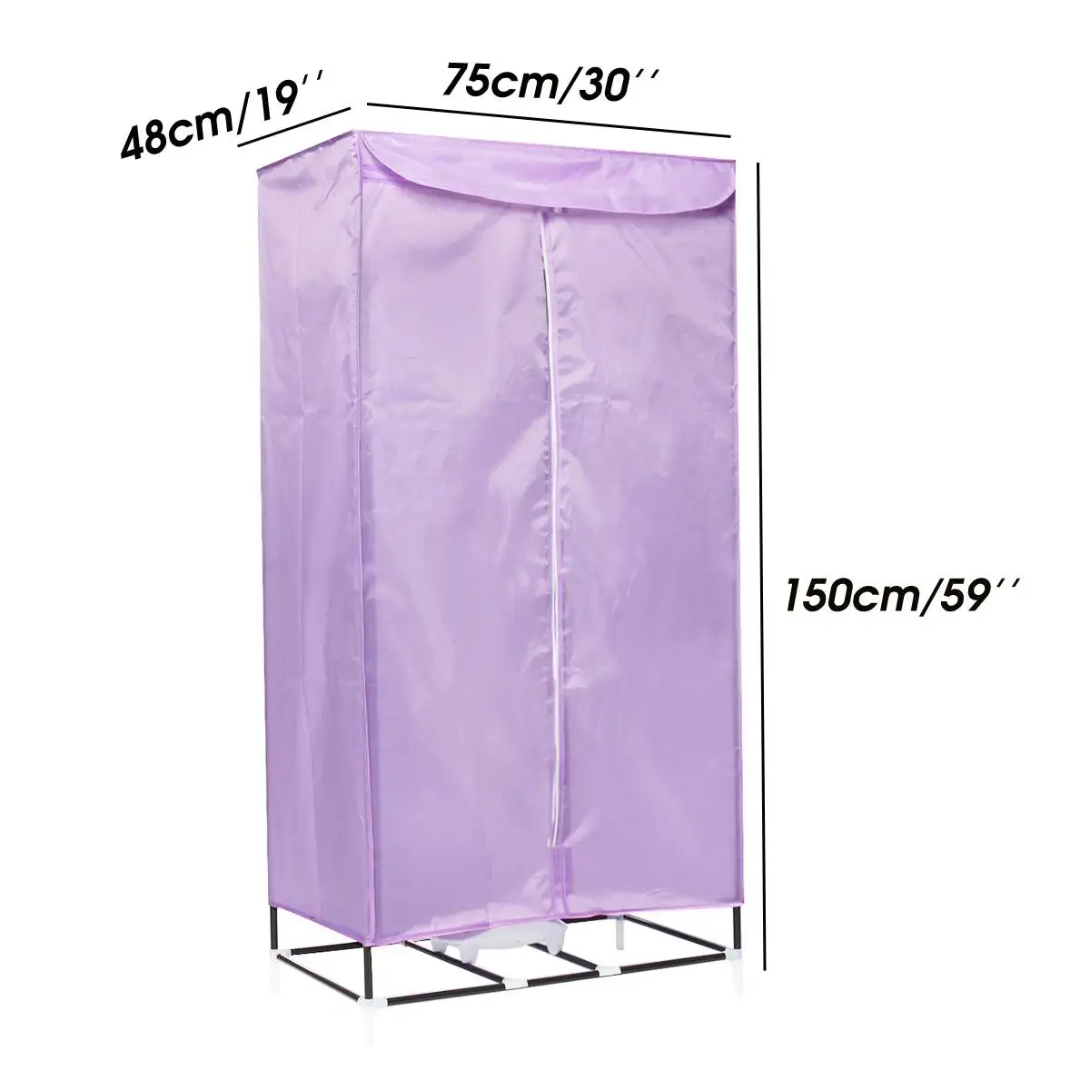 900W foldable electric clothes dryer, portable warm air dryer, fast heating  laundry hanger, shoe dryer