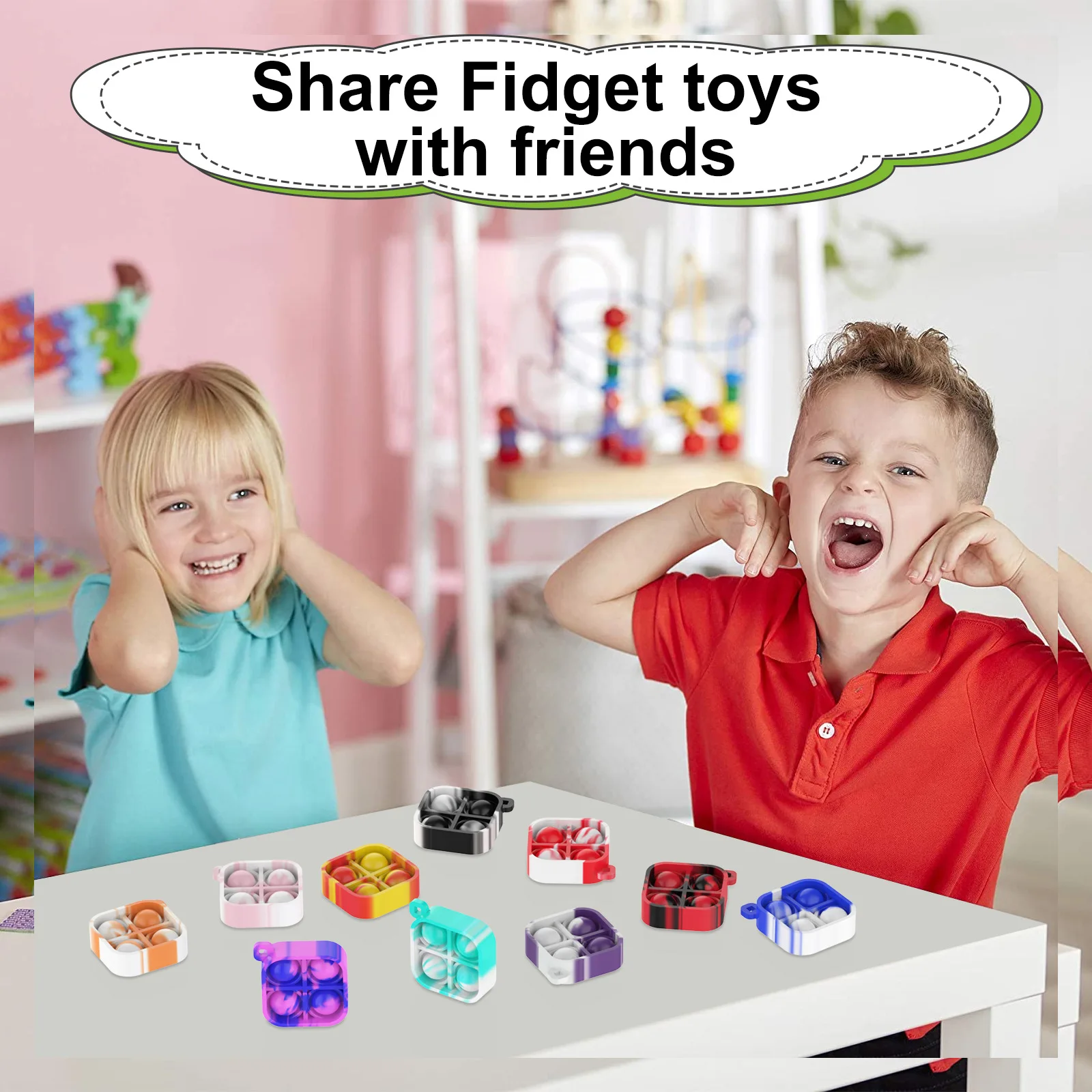 Pop Fidget Keychain Toys 3