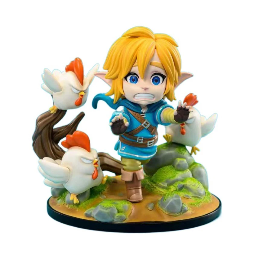 

In Stock Genuine TY LINK The Legend of Zelda Game Character Model Movabl GK Limit 20CM PVC