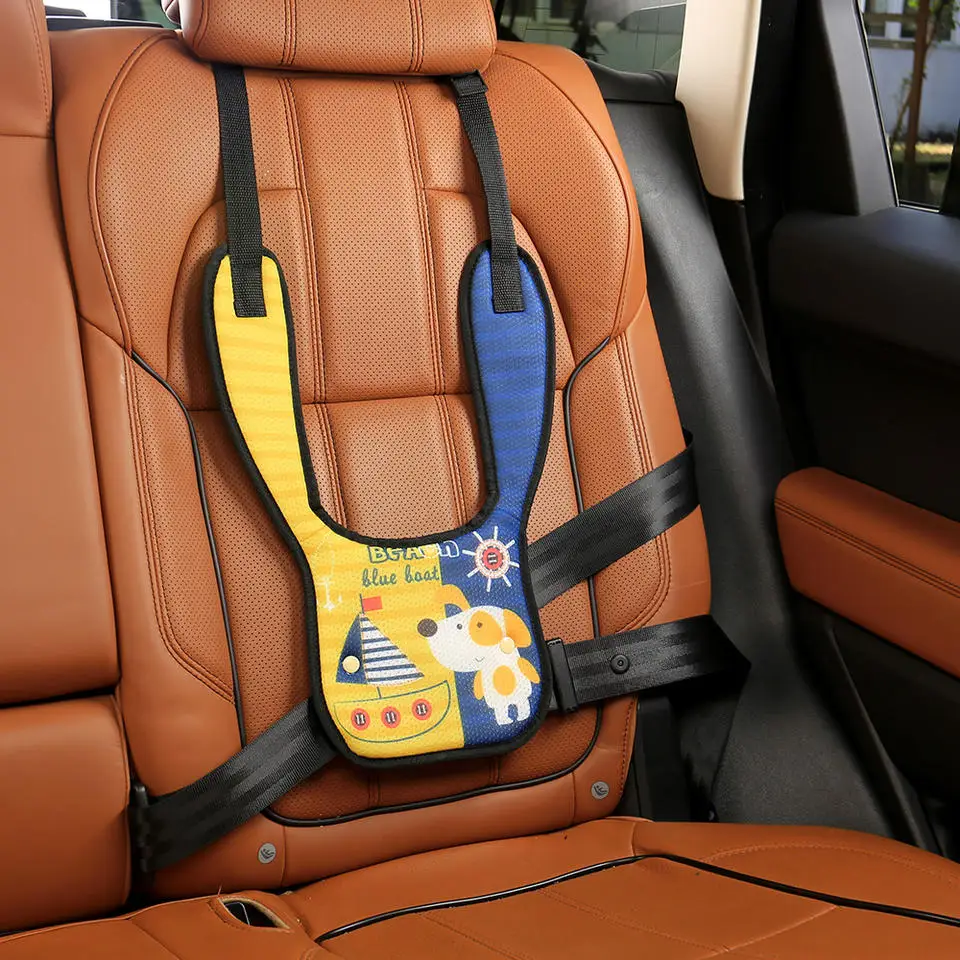 Support De Tête Pour Siège Auto Bébé - Sangle Réglable, Maintien De La Tête En Voiture Ou Poussette