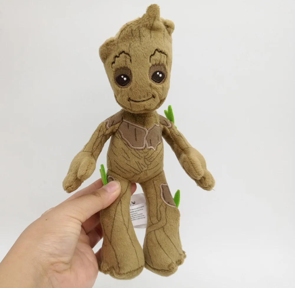 22Cm Disney Groot Anime Figure Peluche Peluche Guardiani Della Galassia Groot Anime Figure Giocattoli Per Bambini Regali Di Compleanno Morbidi