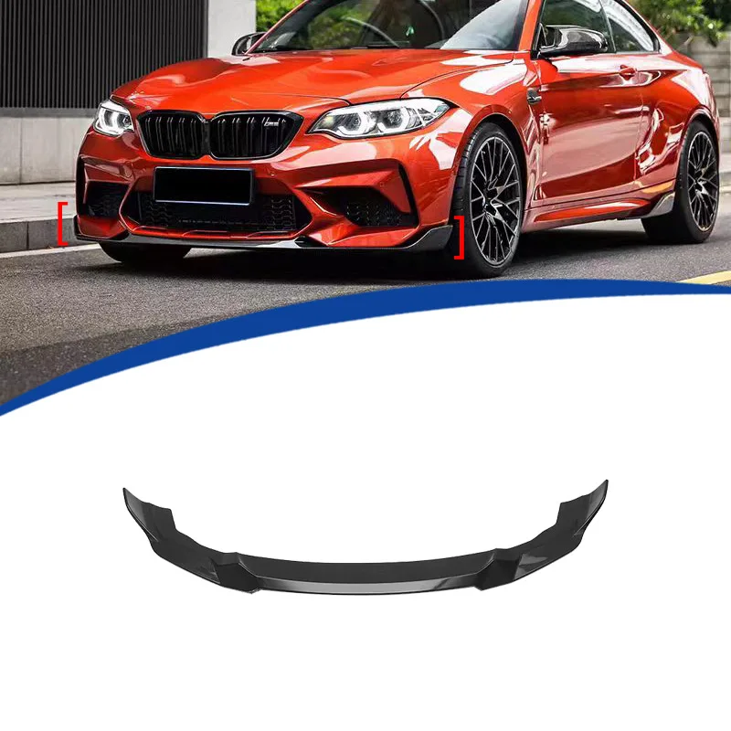 

For 2015-2021 Bmw F87 M2 Model With A Glossy Black Front Lips Body Kit