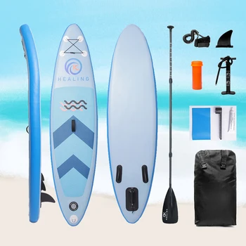 Tavola da surf Tavola da surf SUP Tavola da paddle gonfiabile Stand Up Paddle ultraleggera con accessori SUP Pinne Paddle
