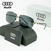 Audi Brand Polarized Driving Sunglasses Luxury Square Pilot Sun Glasses Anti-Glare Navigator Eyewear UV Goggles for Car Owners