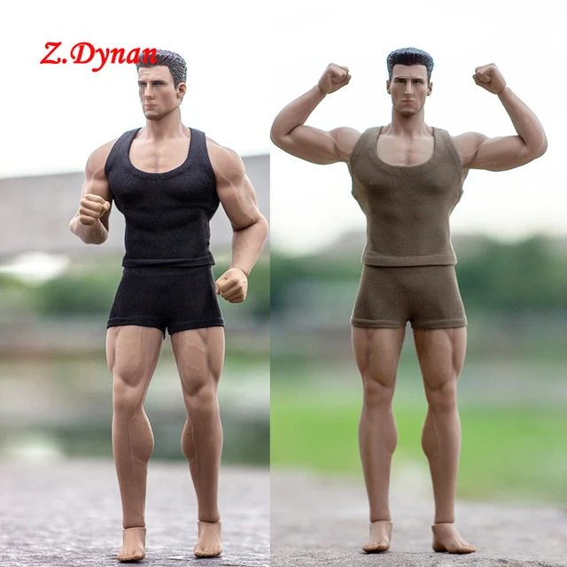 Toy Center Cen-s04 1/12 Male Soldier Black White Sports Vest Suit Soldier  Doll Clothes For 6 Inch Tbleague Action Figure - Action Figures - AliExpress