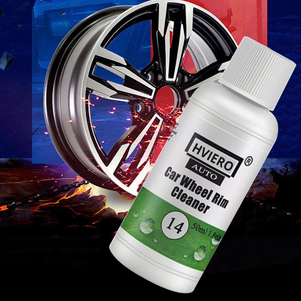 Repair14 20ml-100ml Portable Car Rim Wheel Ring Cleaner car cleaning agent High Concentrate Tire Detergent Cleaning Agent Dent Remover