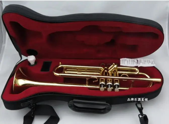 new wind instrument trumpet musical instrument bag plastic box beautiful and durable