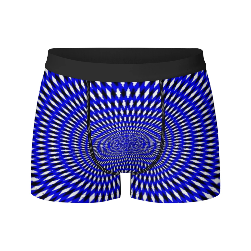 thumbnail image 1 of Calzoncillos tipo bóxer para hombre, divertidos, hipnóticos, de vértigo, transpirables, ropa interior para hombre, 1 of 5