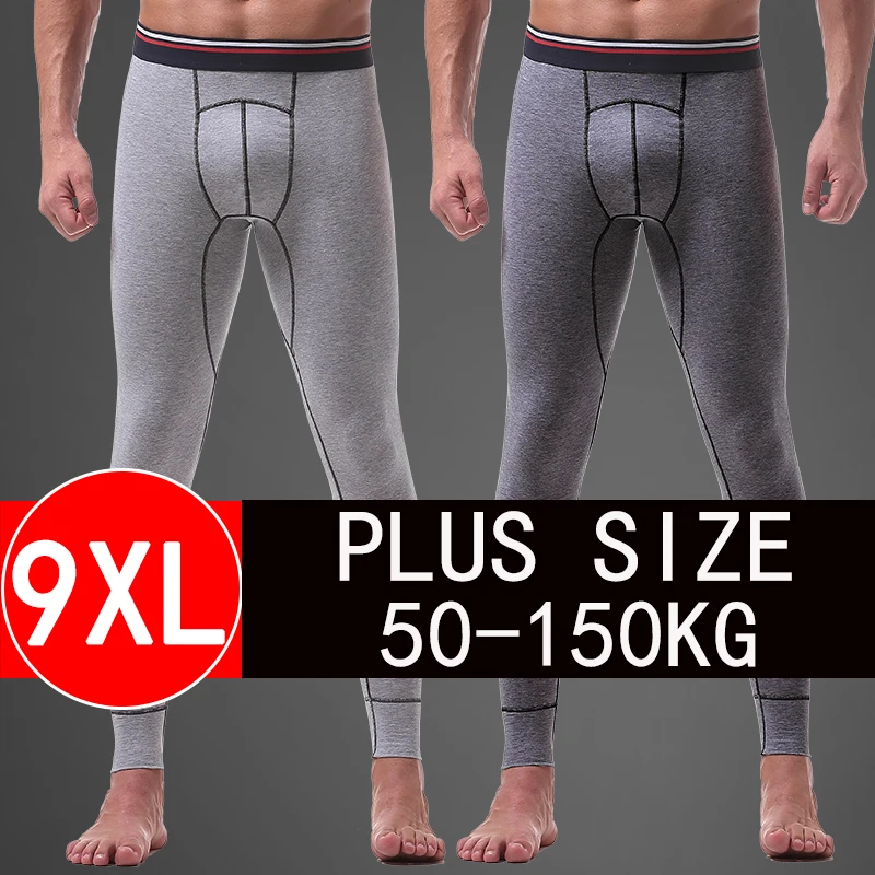 

Men Winter Warm Long John Underpant Thermal Underwear Men's Legging Tight Thermo Running Pants Elastic Sweatpants Compression