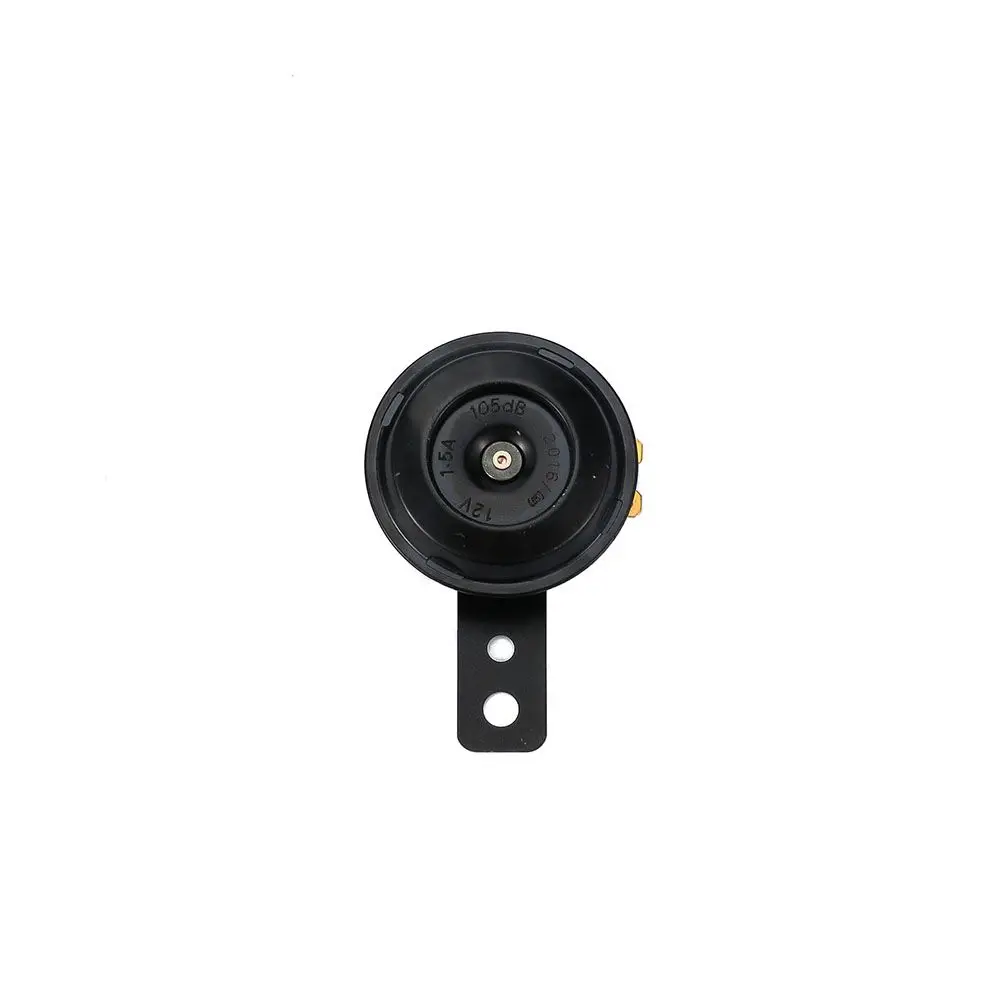 Car Air Horn Black Metal Warn Noisy 12V Car Accessory Claxon Horn Trumpet Automobile Part