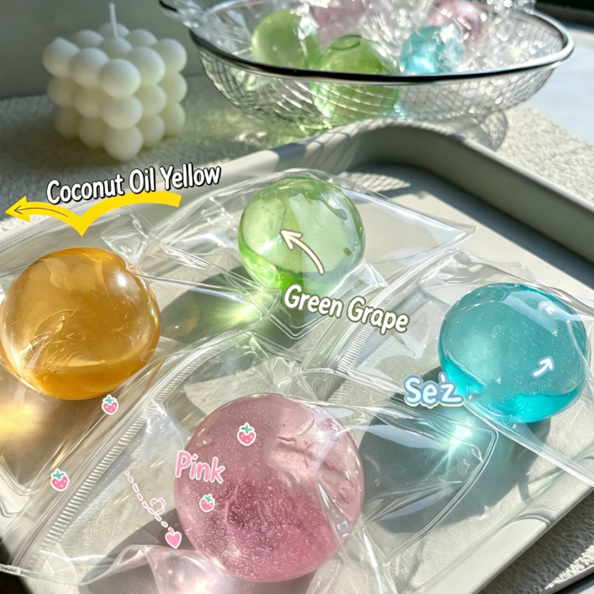 Simulierte Lebensmittelartikel, die echte Äpfel nachahmen, sind das perfekte Geschenk für Feiertage, Geburtstage, Weihnachten und Partys, Karneval, Weihnachtsstrumpffüller, nicht essbar. – Detail 1