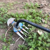 Manganese Steel Garden Weeders Grass Rooting Loose Soil Hand Weeding Removal Puller Gardening Tools Multifunctional Weeder 2