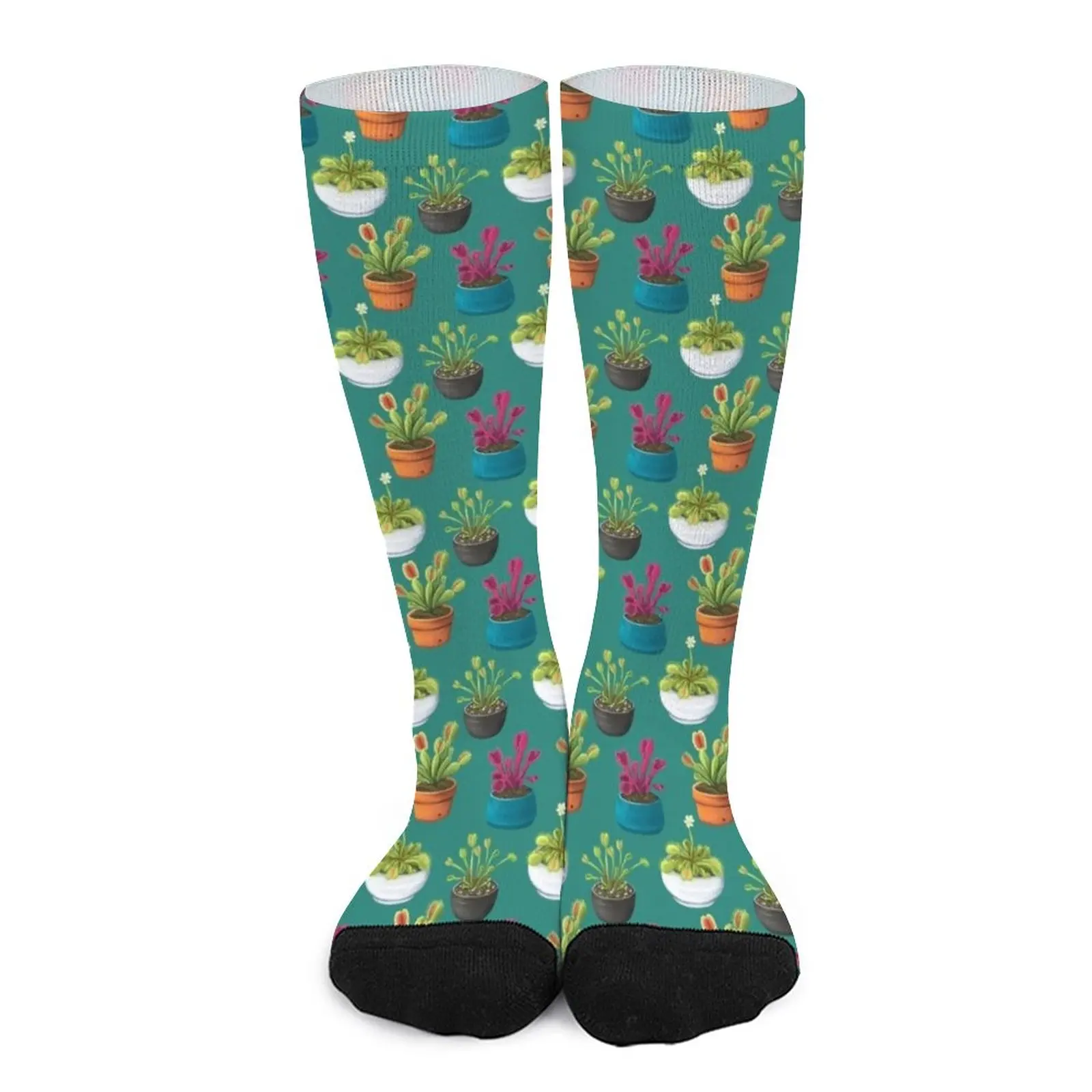 Venus Fly Trap House Plant Sticker Pack Socks winter socks designer socks custom socks