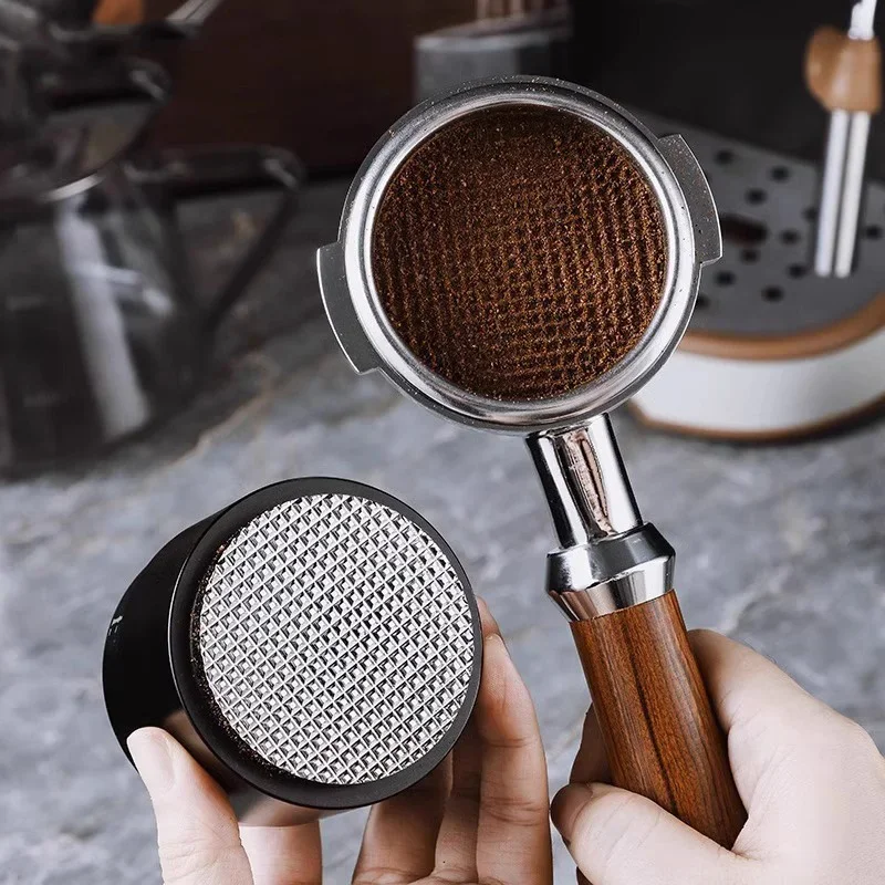 Stainless Steel Coffee Tamper Tool with Distributor Needle