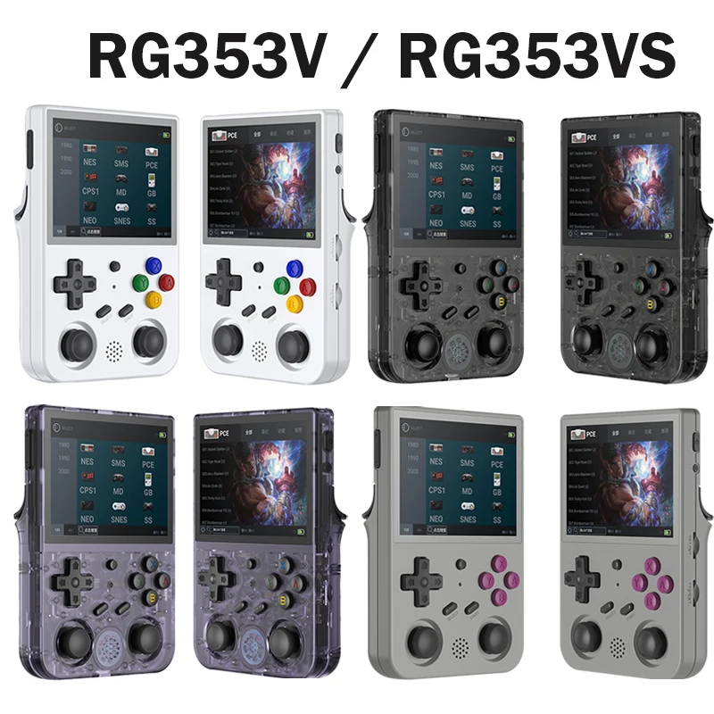 Anbernic Rg353v Rg353vs 64 128 256 G Touch Screen Handheld Game Players