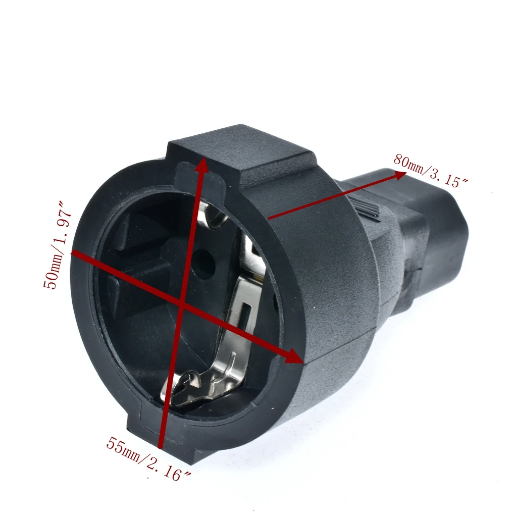 IEC320 C14 TO EU,IEC 320 C14 to EU Power Socket Adapter,EU AC plug power converter UPS PDU Cable