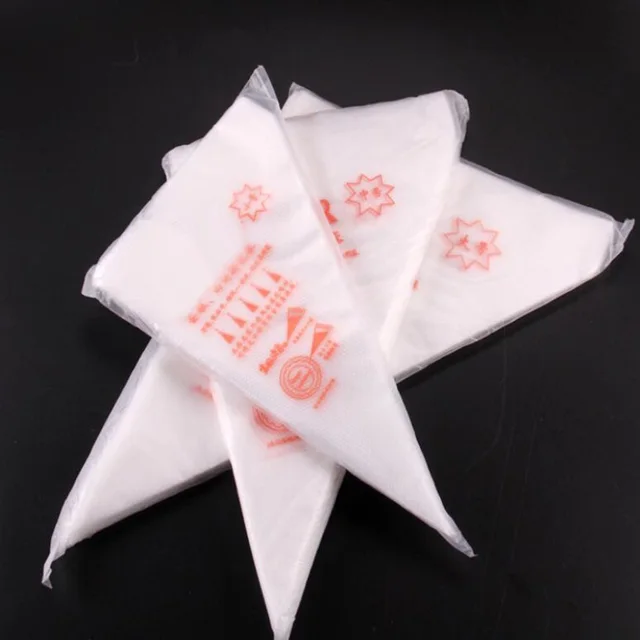 100Db Kis Méretű Tészta Táska Eldobható Csővezeték -Táska Jegesedés Fondant Sütemény Krém Dekoráció Pékség Sütőszerszámok - Image 6