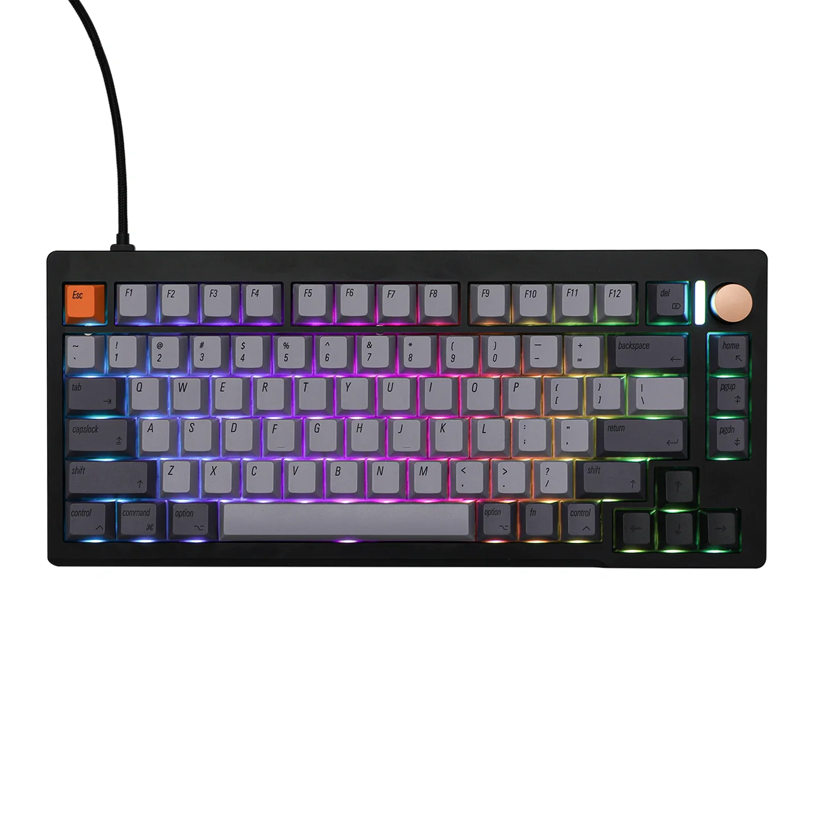 メカニカルキーボードCIDOO-C75有線シール構造,フレキシブルスイッチ 