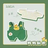 Cute Doll T-shirt Clothes New Cartoon Style Mini Mini Clothes Suits Doll Overall Suit 20cm Cotton Doll 5