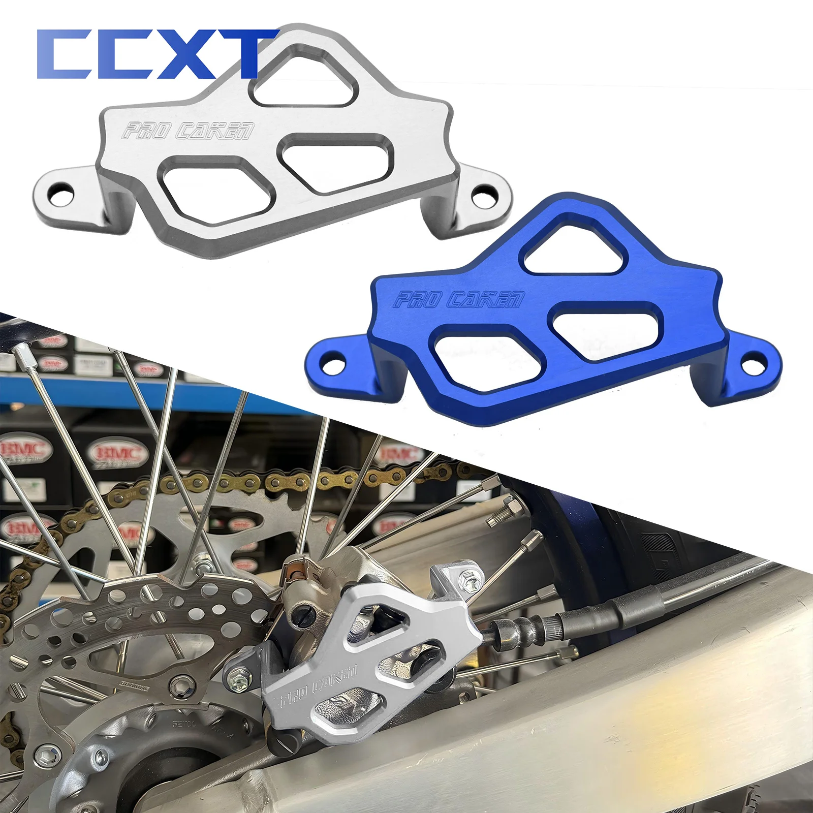 Motorcycle CNC Rear Brake Caliper Guard Protector Cover For Yamaha ...