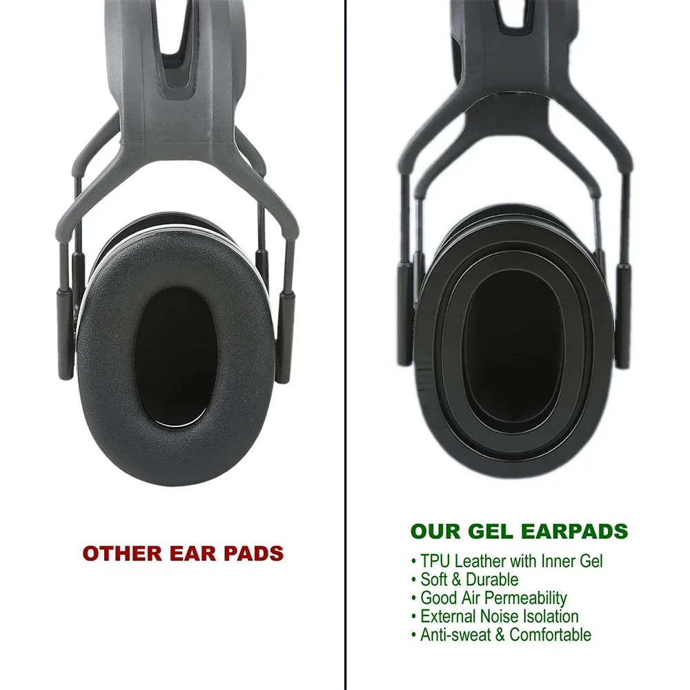Taktische Headset Ohrenschützer Gel Ohr Pad für 3M Peltor Sport Taktische Gehörschutz Headset Jagd Schießen Headset – Detail 4