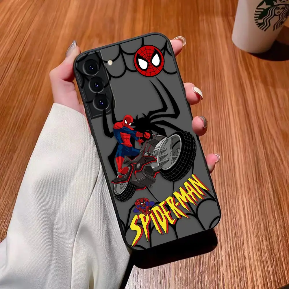 thumbnail image 1 of Funda mate para Samsung Galaxy S23 S22 S21 S20 S10 4G S9 Plus ULTRA 5G LITE Funda Coque Capa Shell Marvel Spider-Man Combo, 1 of 5