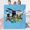 Designer Throw Blanket for Sofa Decoration Minecraft Plaid Blankets & Throws Interior for Home Fluffy Soft Blankets King Size 2