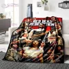 Game Red Dead Redemption Series Blanket John Marston Blanket Flannel Decoration Home Bedspread Cowboy Characters Blanket 5