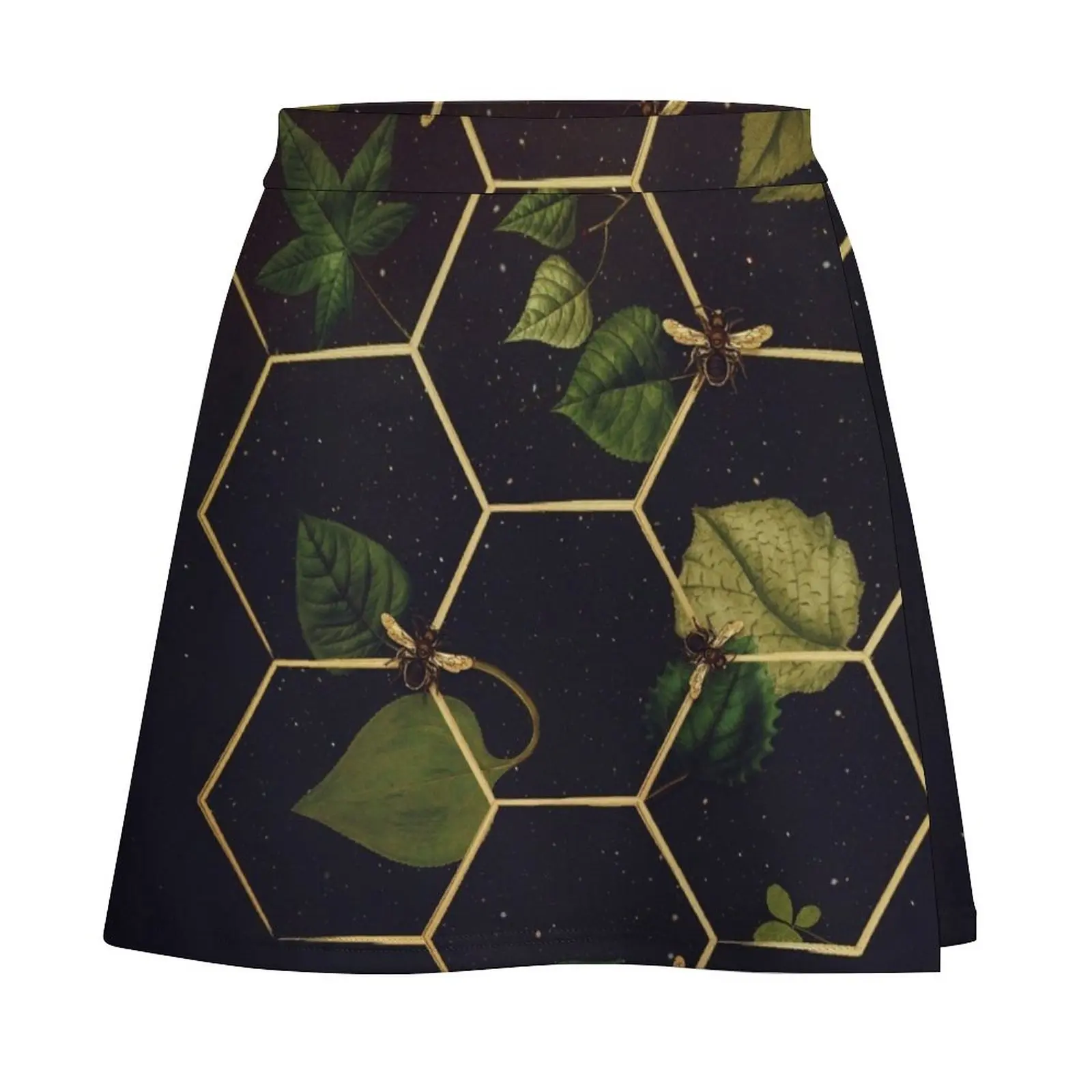 Bees in Space Mini Skirt skirt skirt short skirts for women
