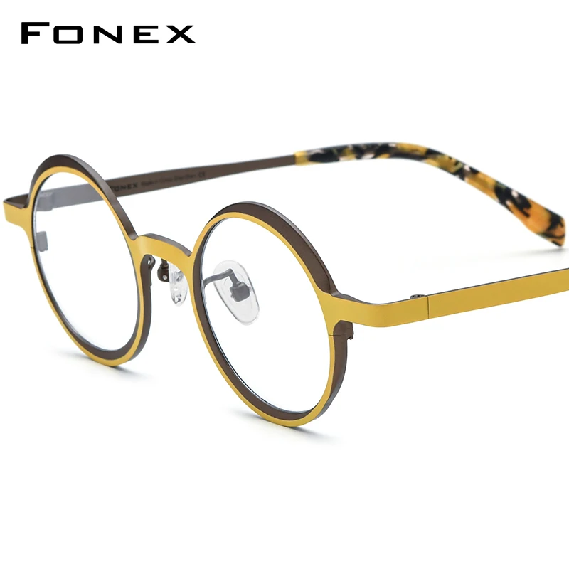 fonex-gafas-redondas-de-titanio-puro-para-hombre-y-mujer-lentes-coloridas-a-la-moda-f85774-2023