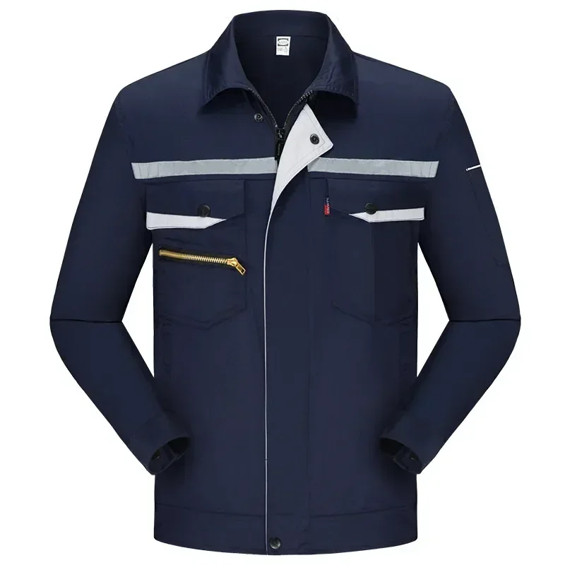 

Safety Working Clothing Breathable Plain Coverall Work Set Uniform Color Auto Wear Summer Hi Mechanics Work Repairman Worker Vis