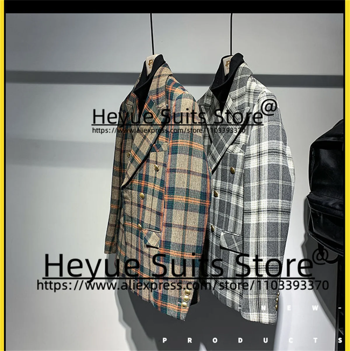 

2 plaid pieces+2 herringbone pants+free shipping