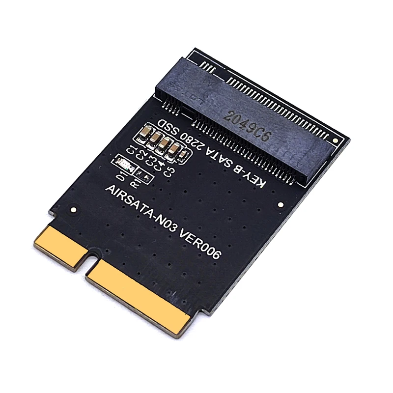 For Apple Macbook Ssd Adapter M2 Ngff Ssd To 17+7Pin Convert Card Riser For Macbook Air 2012 A1466 A1465 Md223 Md224 Md231 Md232