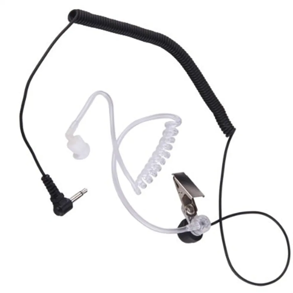 

Receive Earpiece 3.5mm 2-Way Radio External Headset Professional Security Guard Audio Replacement Speaker Accessory