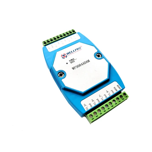 WP3084ADAM 8VI 0-10V 아날로그 입력 전압 수집 모듈, RS485 MODBUS RTU 통신 WELLPRO 4