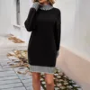 Knit Sweater Mini Dress