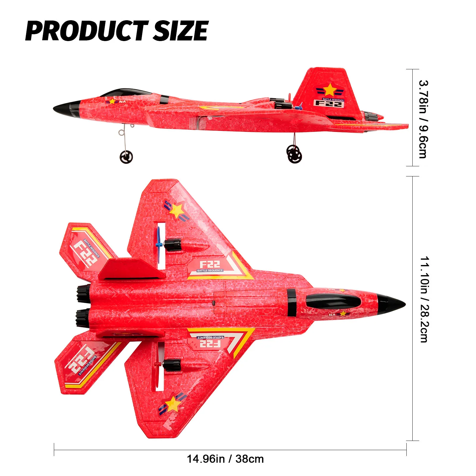 Jaming F22 RC Plane F22 Raptor Helicopter 2.4G 2CH Remote Control Aircraft Remote Control EPP Foam Plane Children toys 5