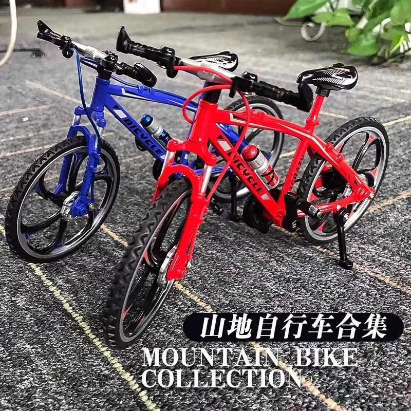 1:10 Mini Finger Mountain Alloy Bicycle Diecast Model Metal