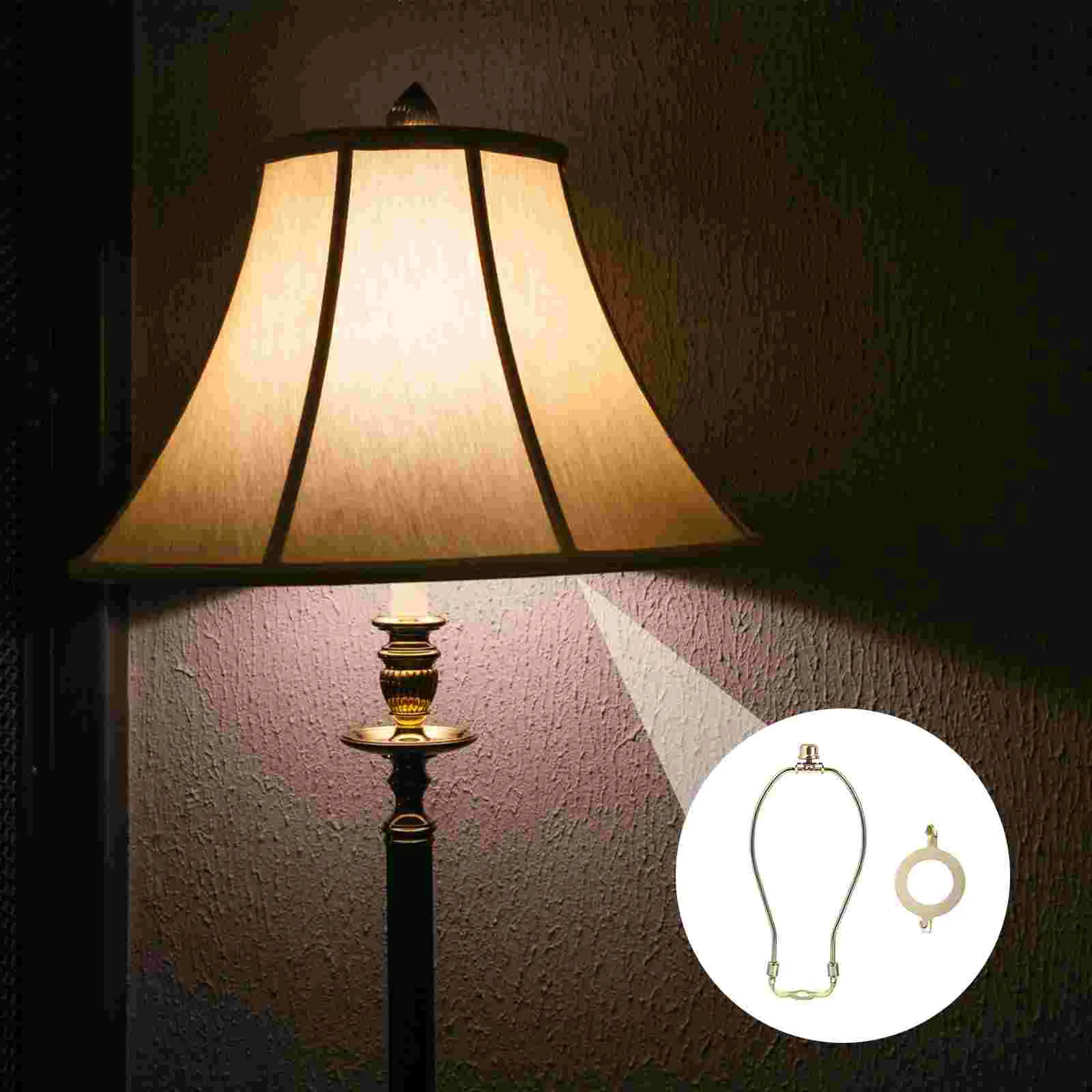 

2pcs Lamp Shade Holder Lampshade Bracket Lampshade Harp Kit Lighting Accessories