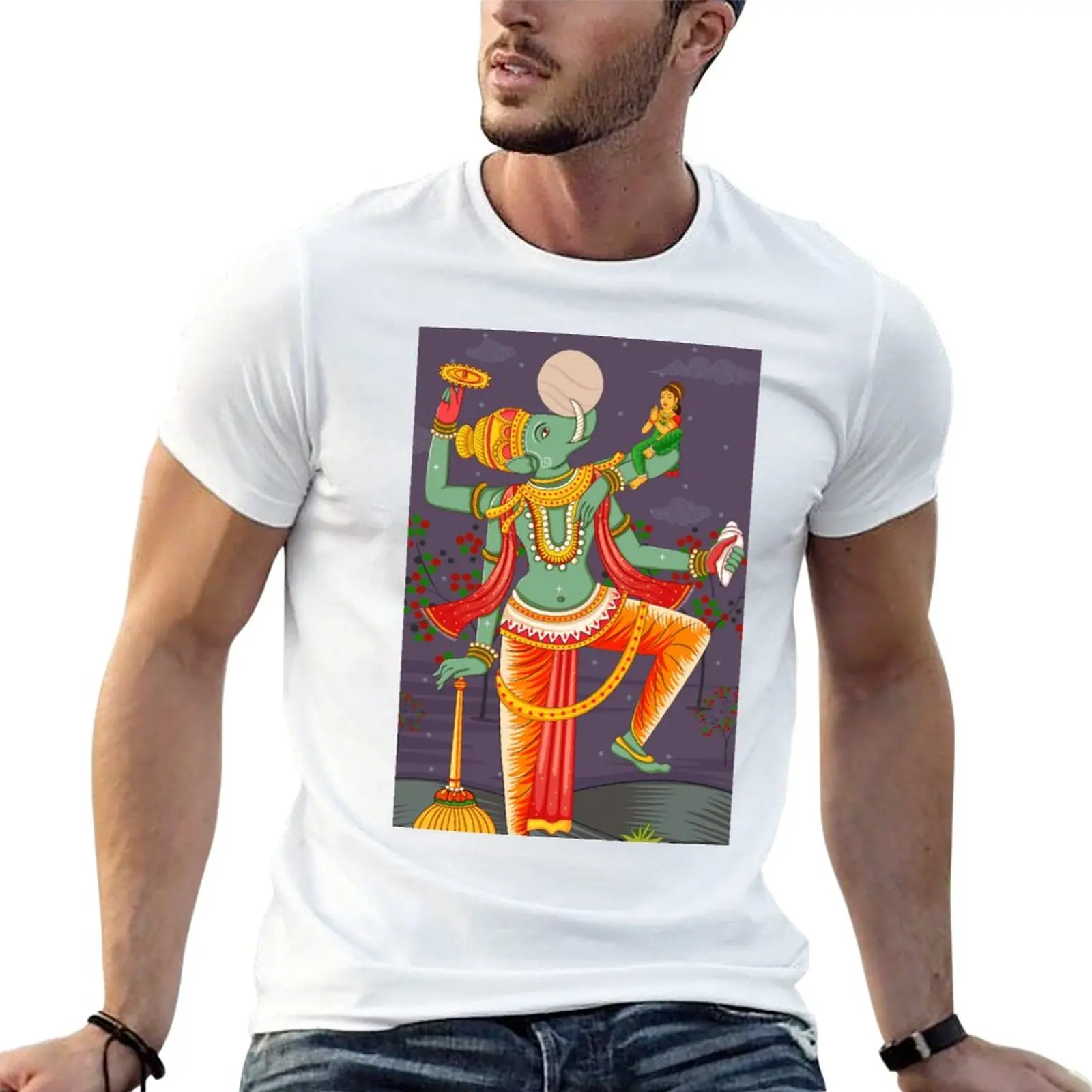 

varaha T-Shirt plus sizes plain summer top plus size tops men clothings