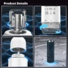 Sejoy Nose Hair Trimmer Men Women USB Rechargeable Waterproof Portable Ear Hair Trimmer Professional Facial Hair Trimmer 6
