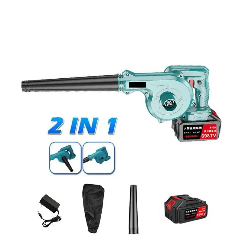 Electric Air Blower Garden Cordless  Vacuum Cleaner Dust Computer Collector Handheld Power Tools For Makita Battery ilife h11 cordless handheld vacuum cleaner 16kpa suction 2200mah detachable battery 200ml dust cup 30min runtime